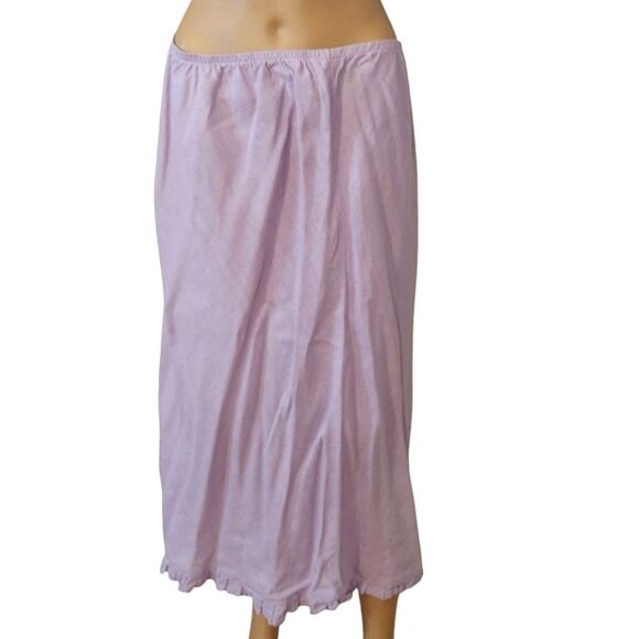 Rose Women's Size M or S Lavendar Purple Linen Skirt, Tank, And Button up Set - Picture 2 of 11